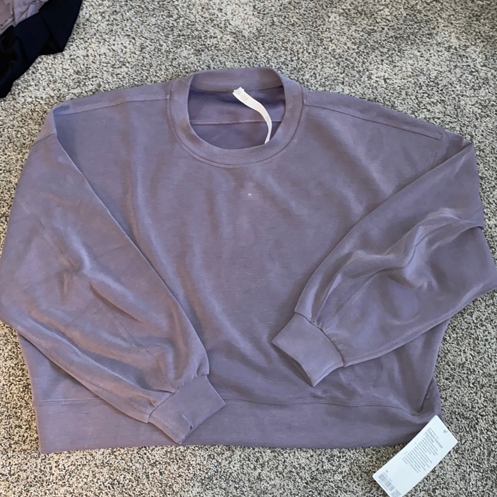 Lululemon perfectly oversize crop crew